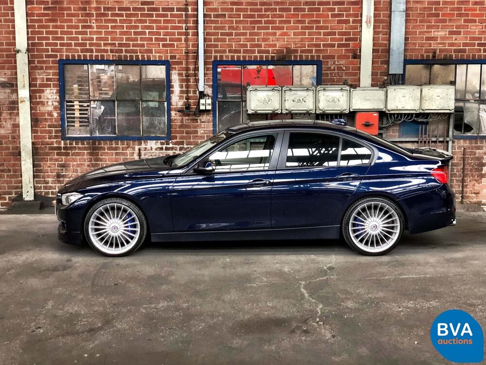 BMW Alpina B3 Bi-Turbo Limousine F30 xDrive Akrapovic 409 PS 2013, niederländisches Kennzeichen.