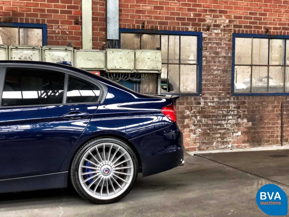 BMW Alpina B3 Bi-Turbo Limousine F30 xDrive Akrapovic 409 PS 2013, niederländisches Kennzeichen.