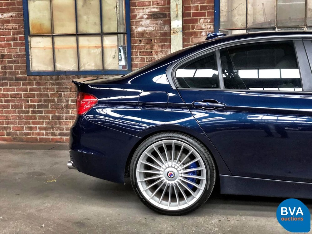 BMW Alpina B3 Bi-Turbo Limousine F30 xDrive Akrapovic 409 PS 2013, niederländisches Kennzeichen.