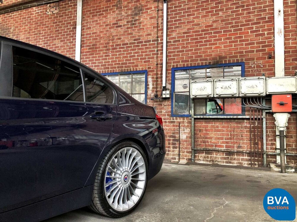 BMW Alpina B3 Bi-Turbo Limousine F30 xDrive Akrapovic 409 PS 2013, niederländisches Kennzeichen.