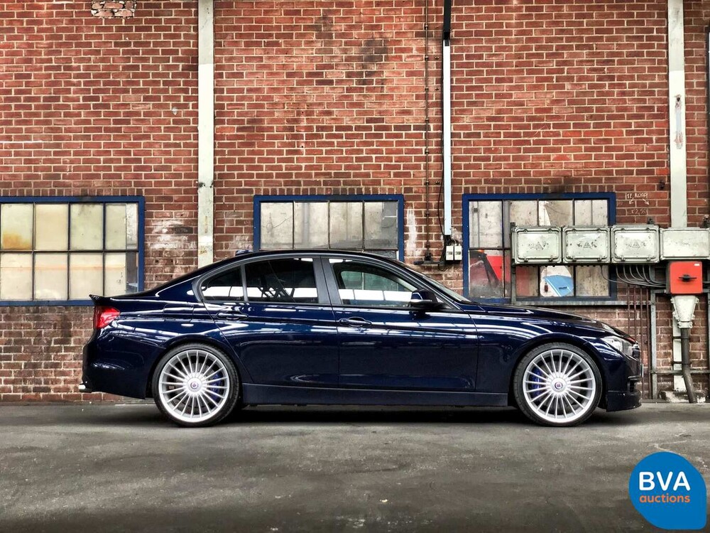 BMW Alpina B3 Bi-Turbo Limousine F30 xDrive Akrapovic 409 PS 2013, niederländisches Kennzeichen.