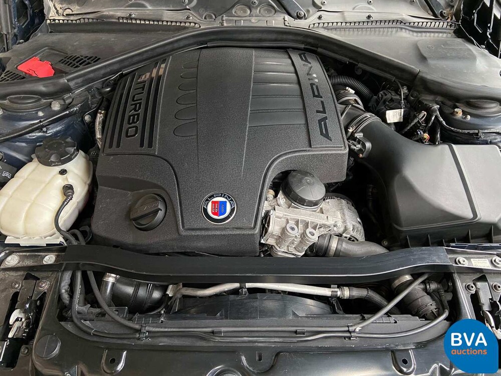 BMW Alpina B3 Bi-Turbo Limousine F30 xDrive Akrapovic 409 PS 2013, niederländisches Kennzeichen.