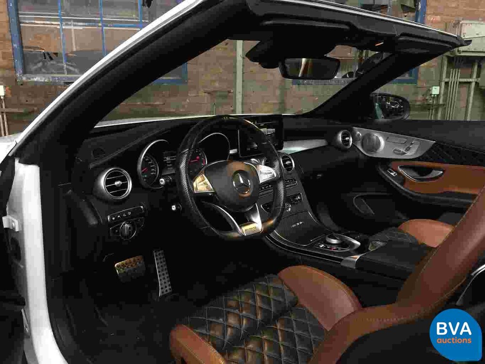 Mercedes-Benz C63 AMG Cabriolet C-Klasse 510 PS V8 Bi-Turbo C63 S Stufe 2, H-413-GF.