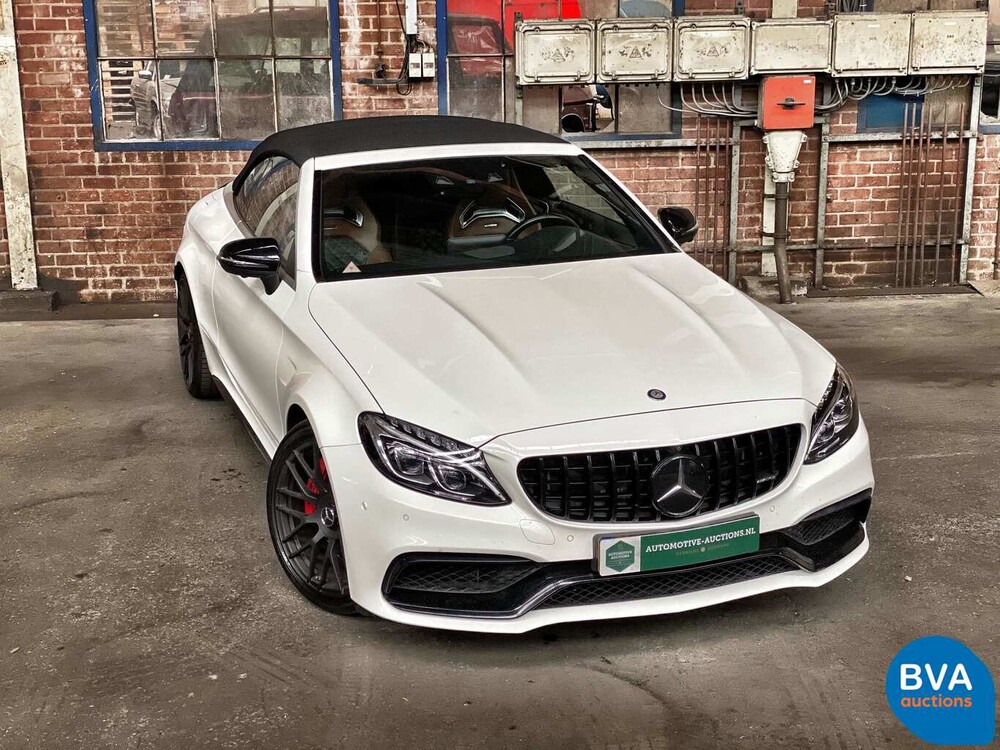 Mercedes-Benz C63 AMG Cabriolet C-Klasse 510 PS V8 Bi-Turbo C63 S Stufe 2, H-413-GF.