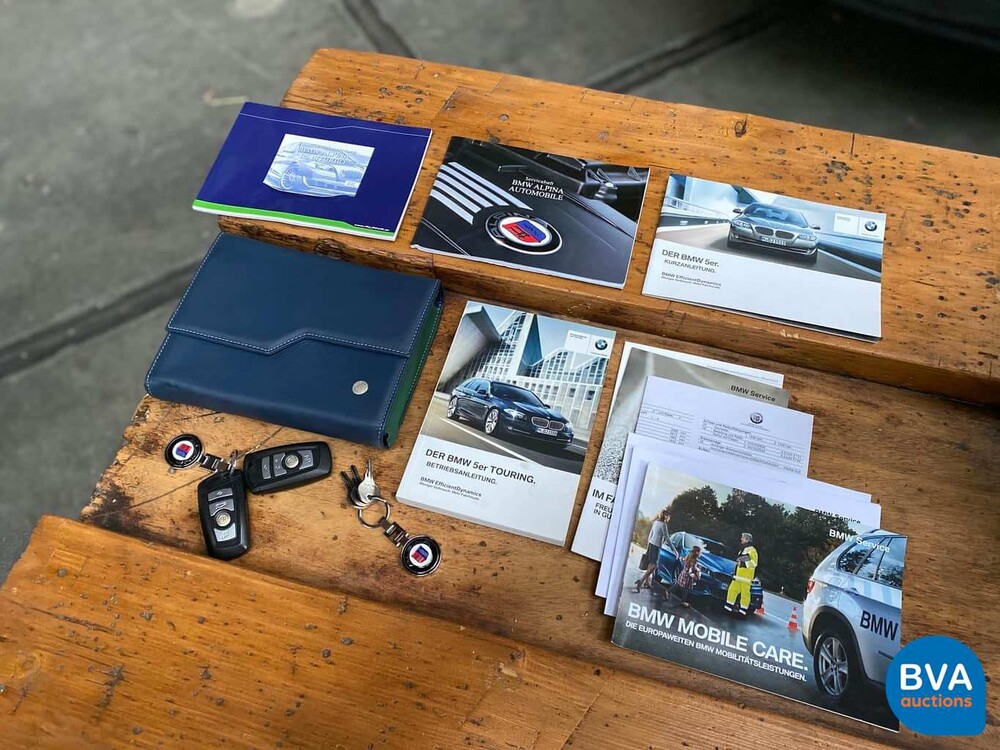 BMW Alpina B5 Bi-Turbo Touring 507 PS / 700 Nm 2011, niederländisches Kennzeichen.