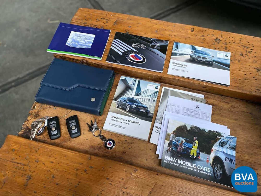 BMW Alpina B5 Bi-Turbo Touring 507 PS / 700 Nm 2011, niederländisches Kennzeichen.