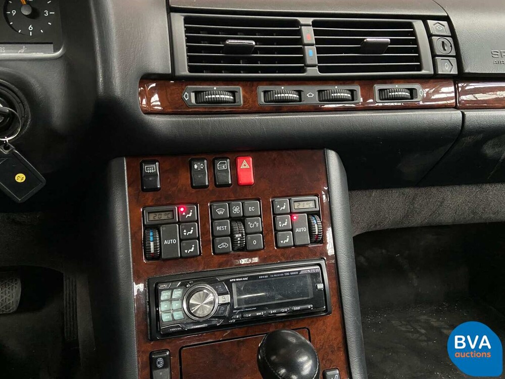 Mercedes-Benz S500 Coupé Automatik S-Klasse 320 PS 1994, HV-GF-06.