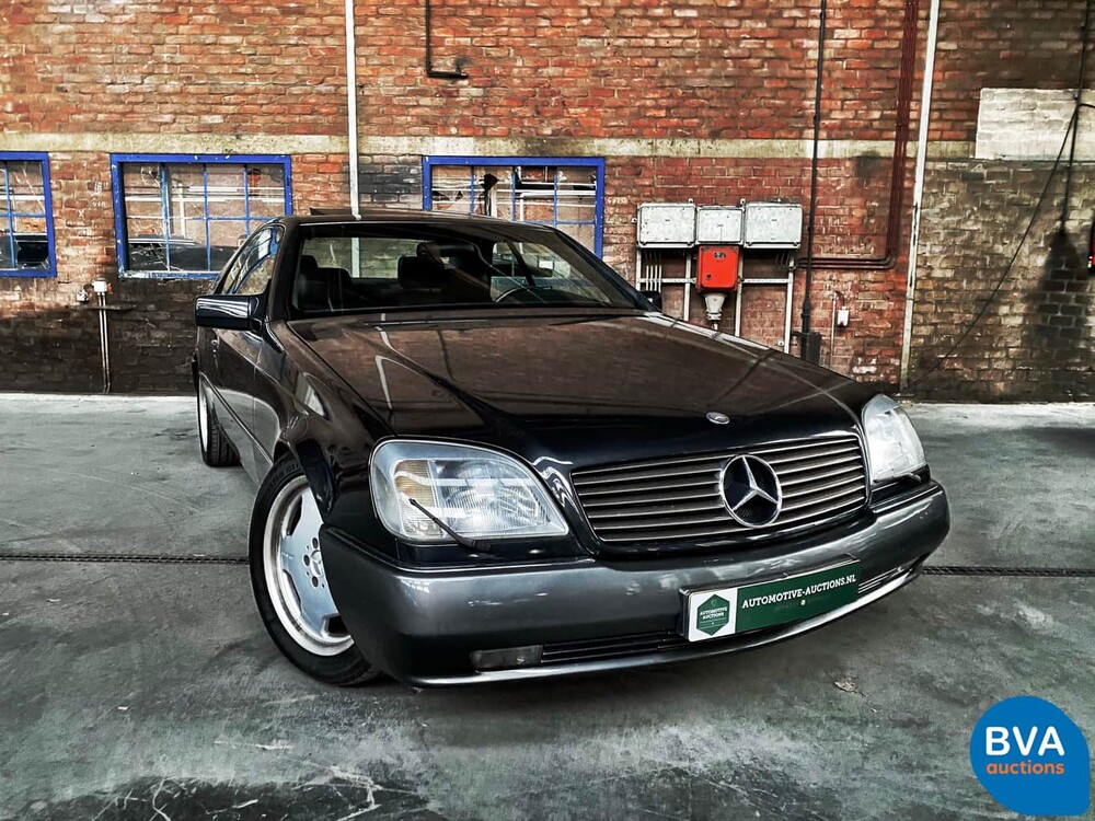 Mercedes-Benz S500 Coupé Automatik S-Klasse 320 PS 1994, HV-GF-06.