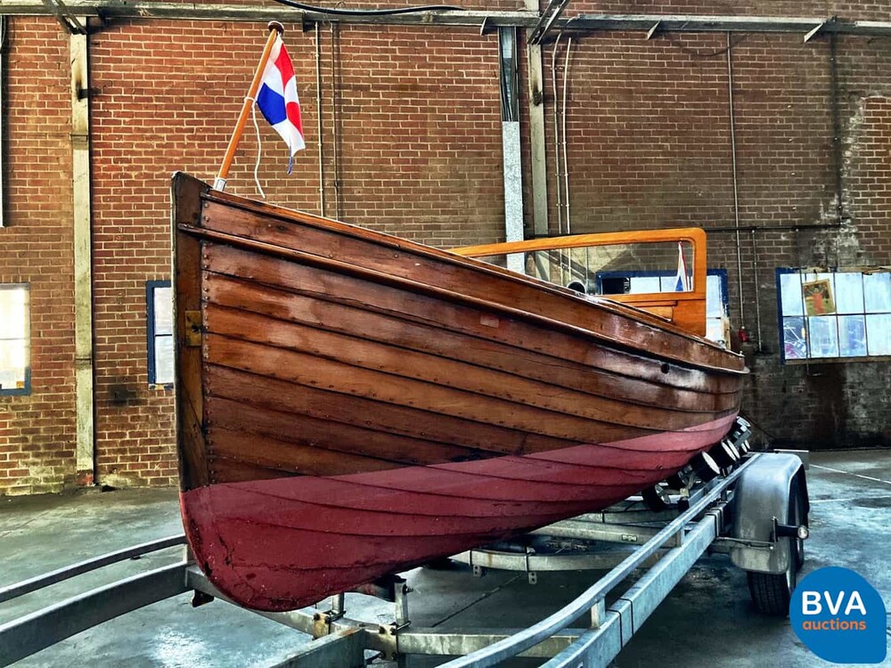 Notar Boot / Autoboot Teakwood Vetus 1920.