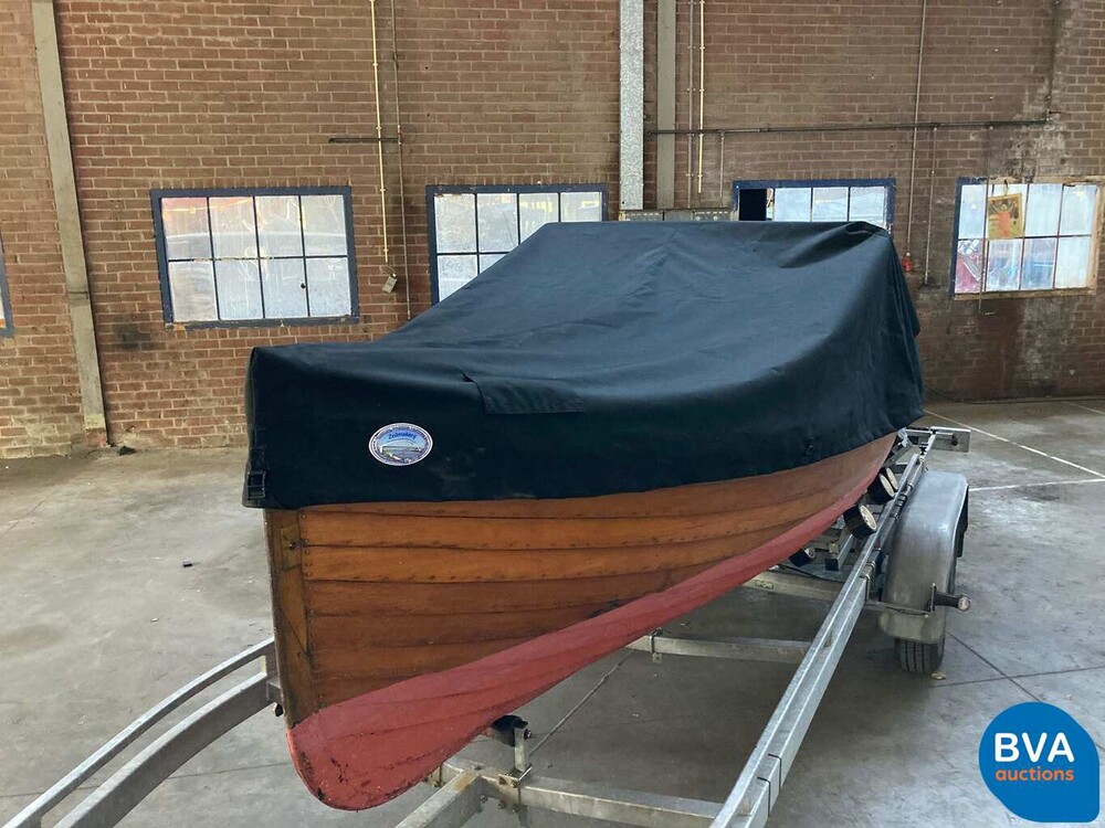 Notary boat / Autoboot Teakwood Vetus 1920.