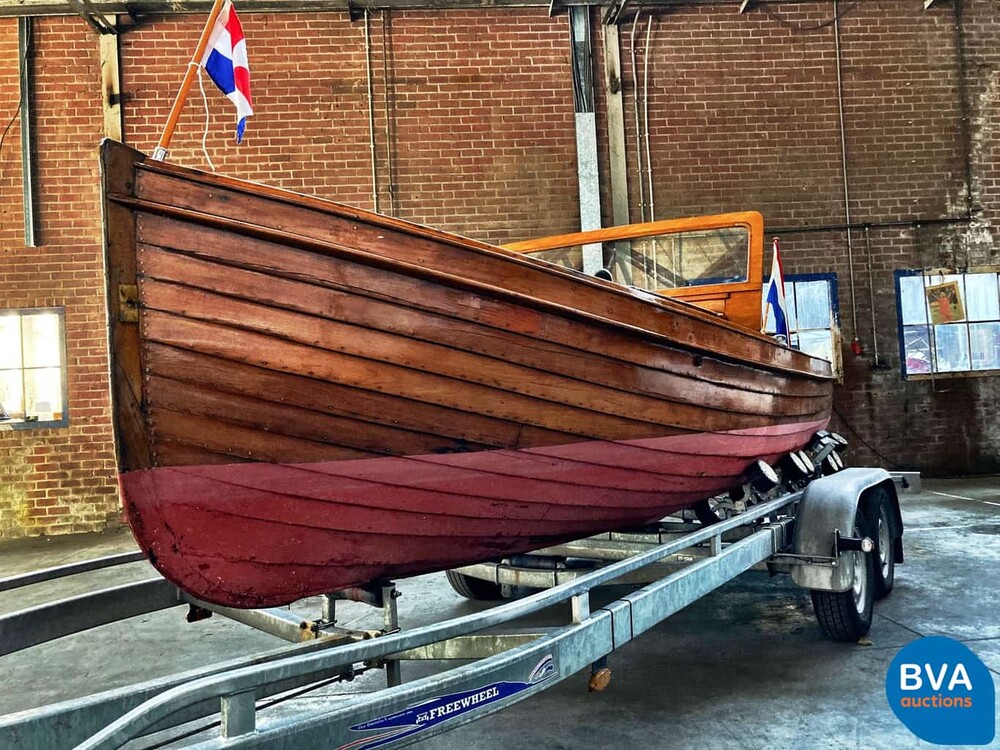 Notar Boot / Autoboot Teakwood Vetus 1920.