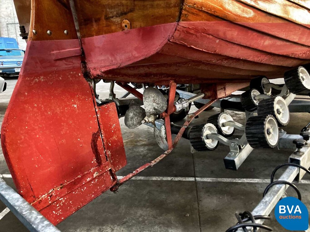 Notar Boot / Autoboot Teakwood Vetus 1920.