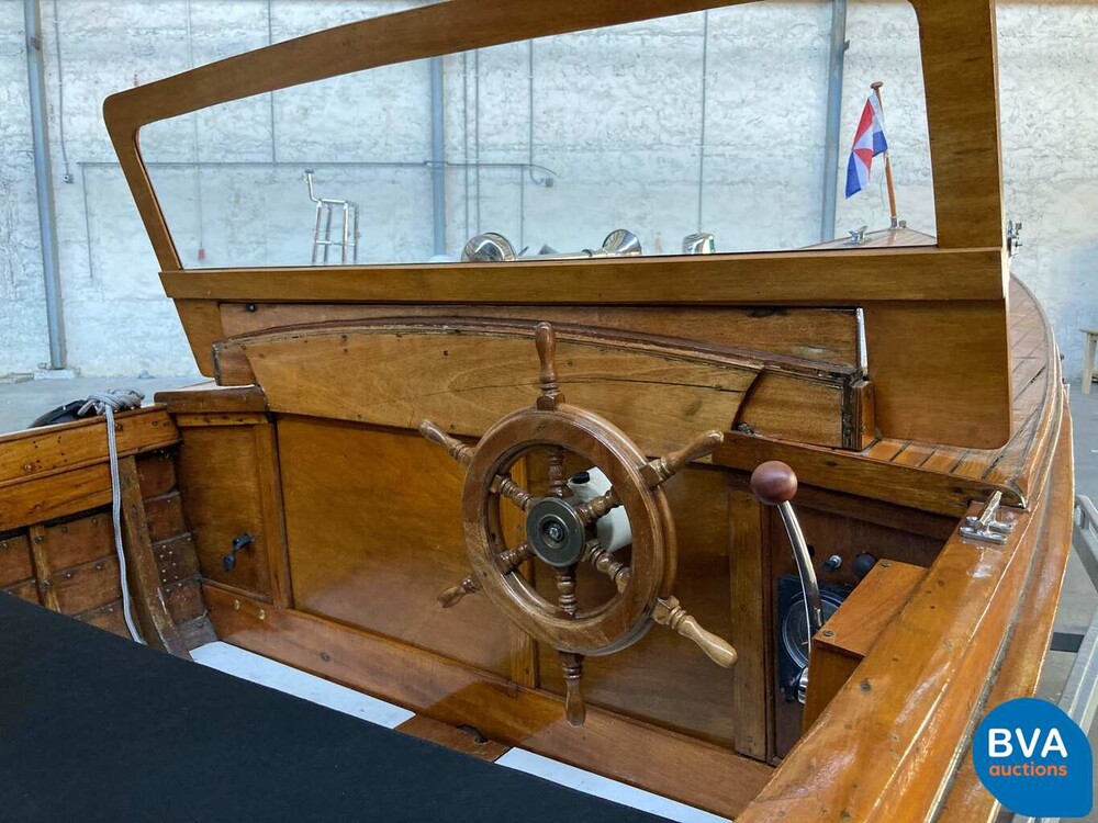 Notar Boot / Autoboot Teakwood Vetus 1920.