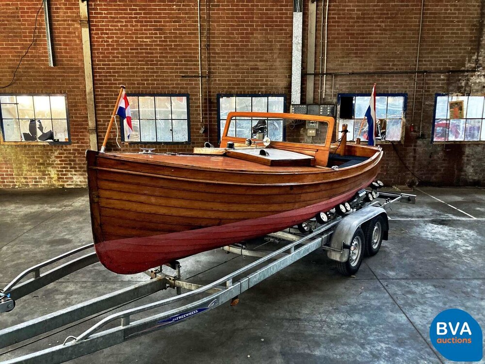 Notar Boot / Autoboot Teakwood Vetus 1920.