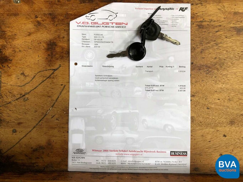 Porsche 924 Coupe 1984, GP-HS-26.