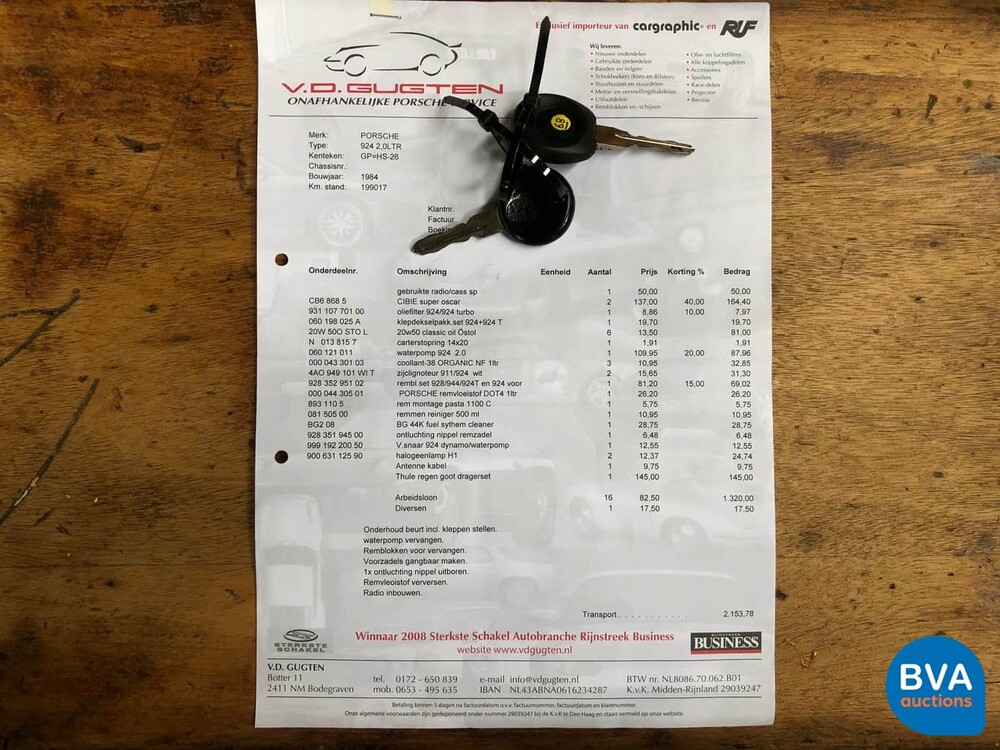 Porsche 924 Coupe 1984, GP-HS-26.