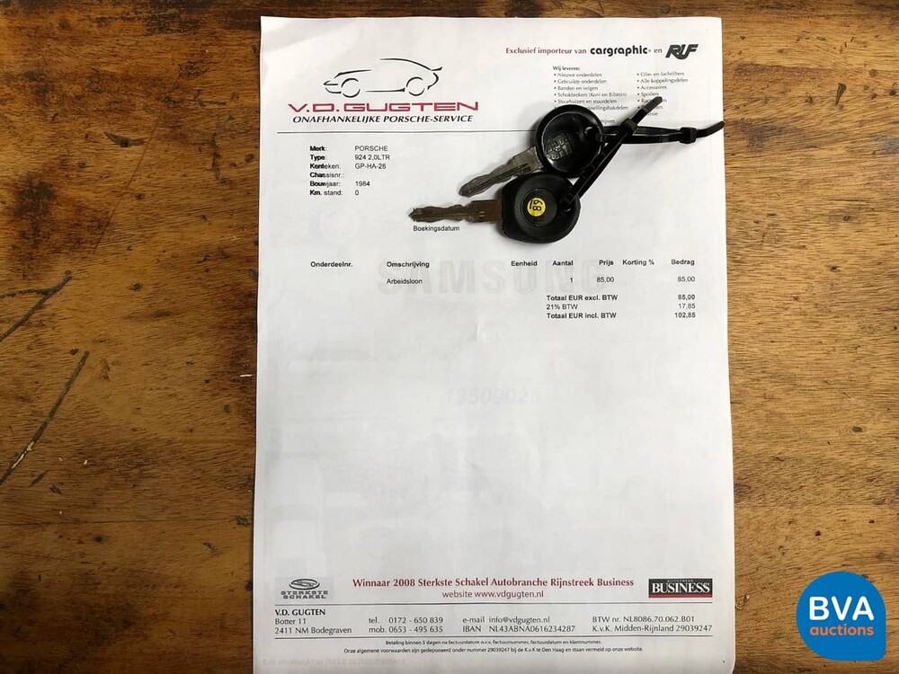Porsche 924 Coupe 1984, GP-HS-26.