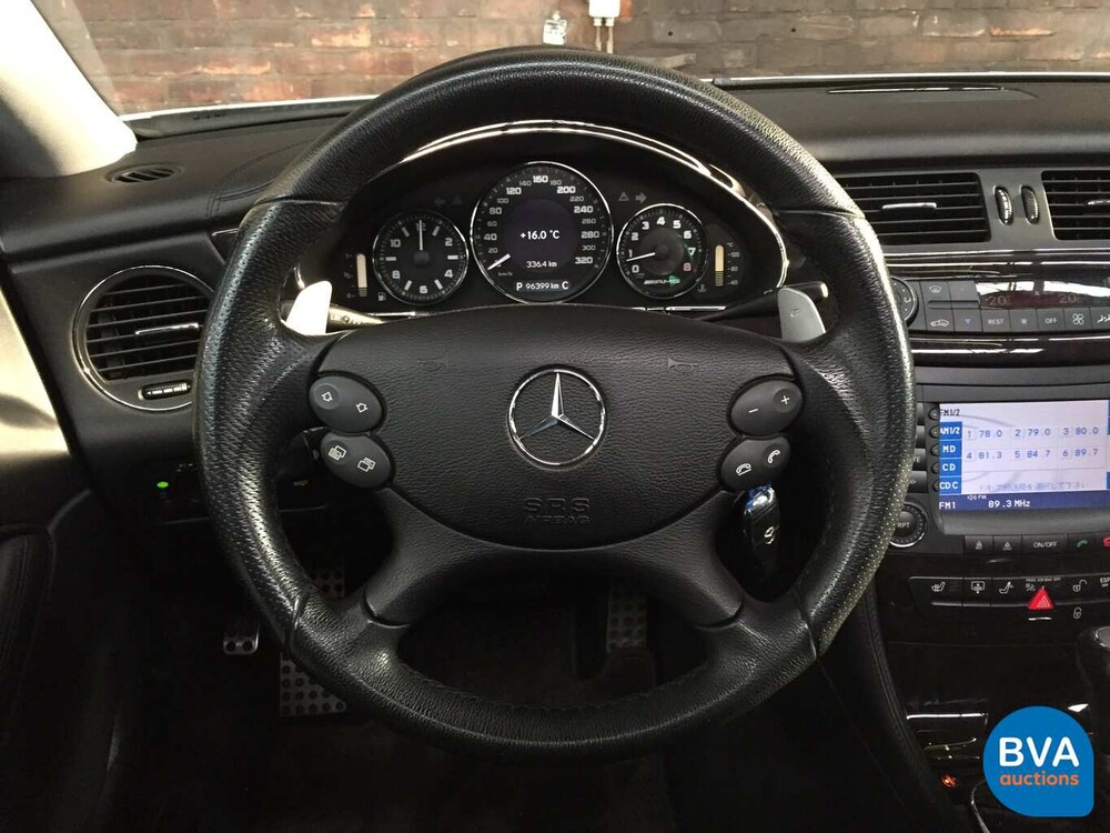 Mercedes CLS63 AMG 6.2 V8 514 PS 2007.