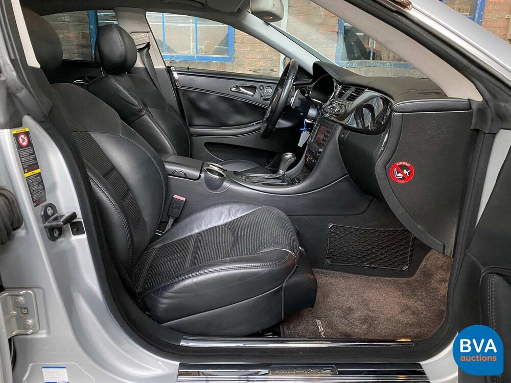 Mercedes CLS63 AMG 6.2 V8 514 PS 2007.