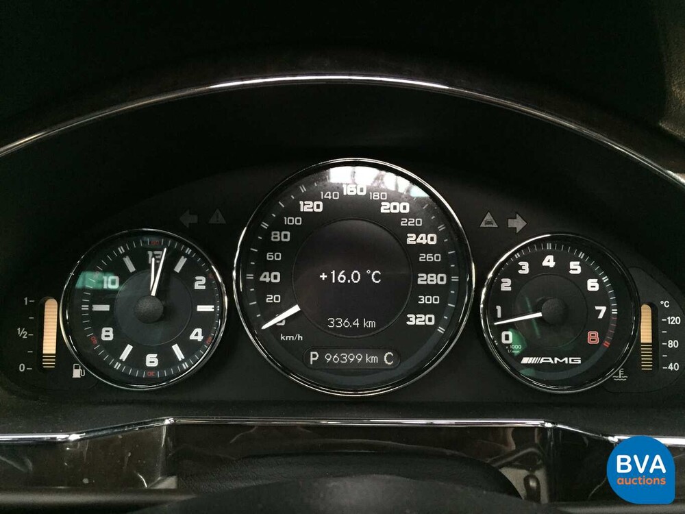 Mercedes CLS63 AMG 6.2 V8 514 PS 2007.