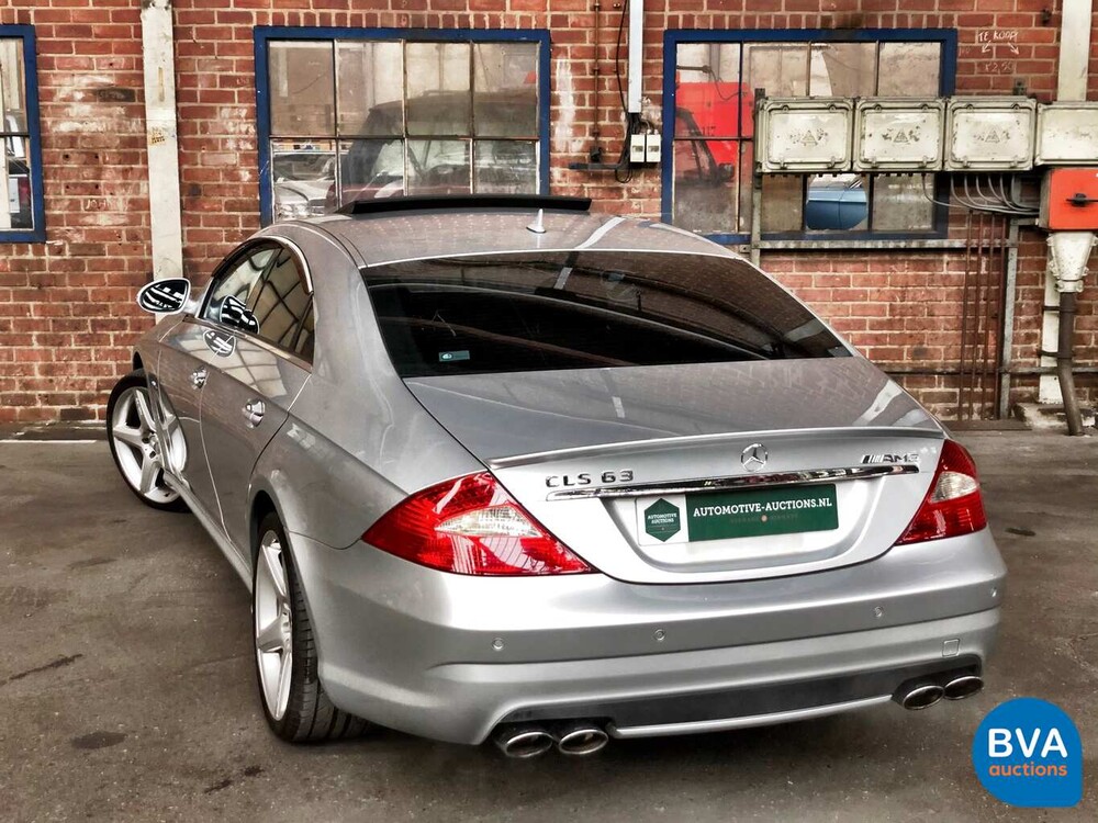 Mercedes CLS63 AMG 6.2 V8 514 PS 2007.