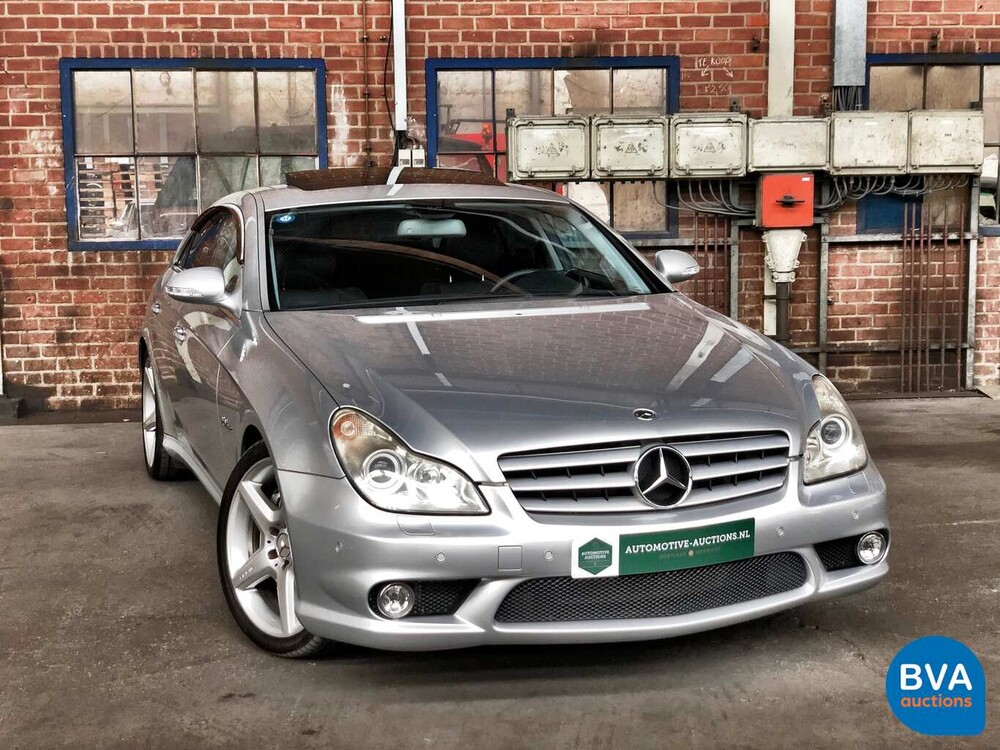 Mercedes CLS63 AMG 6.2 V8 514 PS 2007.