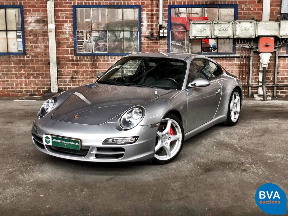 Porsche 911 997 3.8 S GT Silber 355hp Youngtimer 2005, 98-TH-KS.