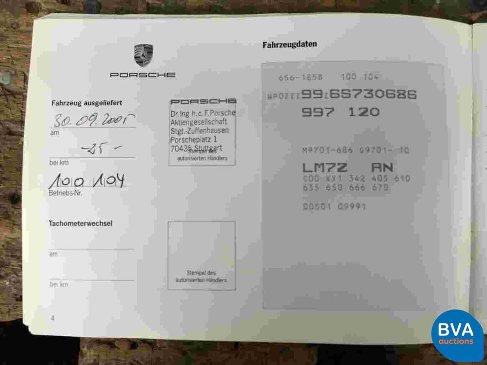 Porsche 911 997 3.8 S GT Silber 355hp Youngtimer 2005, 98-TH-KS.