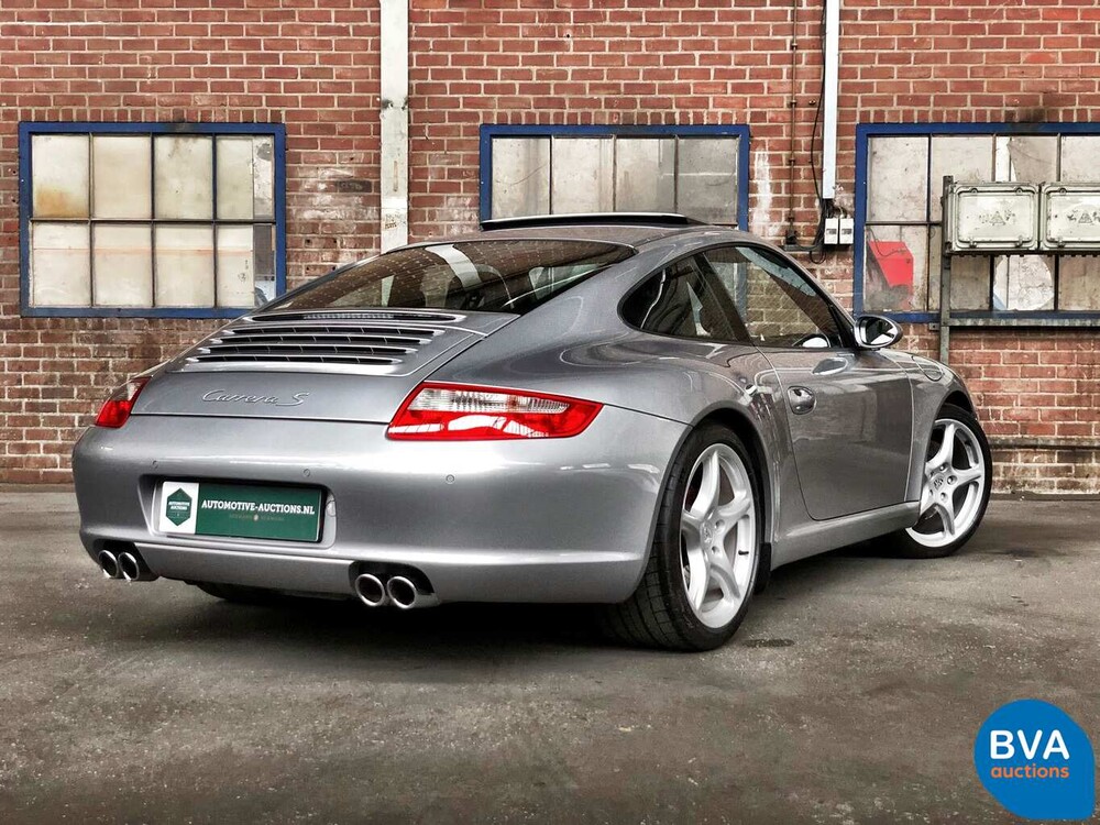 Porsche 911 997 3.8 S GT Silber 355hp Youngtimer 2005, 98-TH-KS.