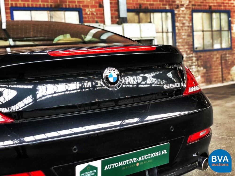 BMW 650i Coupé 4.8 V8 367 PS E63 2009 HUD Nightvision 2009.