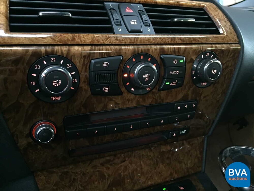 BMW 650i Coupé 4.8 V8 367 PS E63 2009 HUD Nightvision 2009.