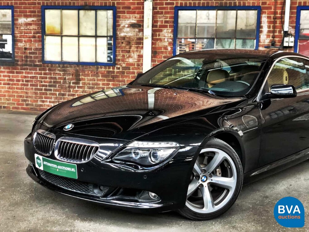 BMW 650i Coupé 4.8 V8 367 PS E63 2009 HUD Nightvision 2009.