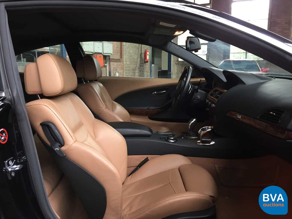 BMW 650i Coupé 4.8 V8 367 PS E63 2009 HUD Nightvision 2009.