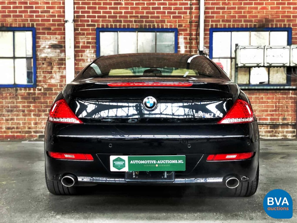 BMW 650i Coupé 4.8 V8 367 PS E63 2009 HUD Nightvision 2009.