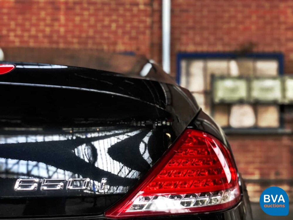 BMW 650i Coupé 4.8 V8 367 PS E63 2009 HUD Nightvision 2009.