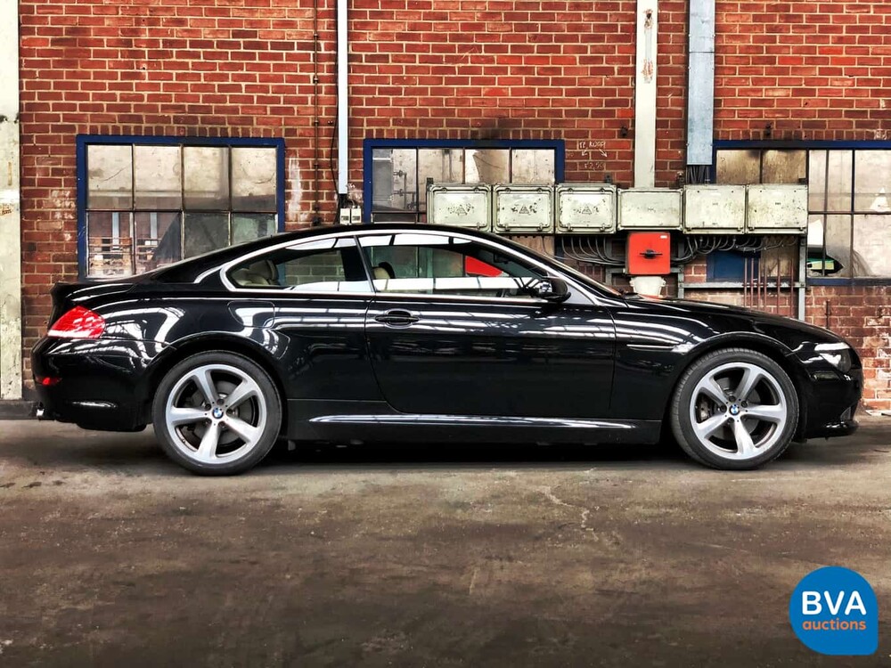 BMW 650i Coupé 4.8 V8 367 PS E63 2009 HUD Nightvision 2009.