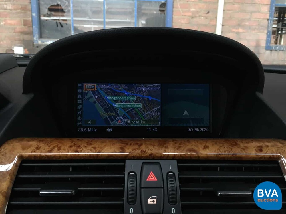 BMW 650i Coupé 4.8 V8 367 PS E63 2009 HUD Nightvision 2009.