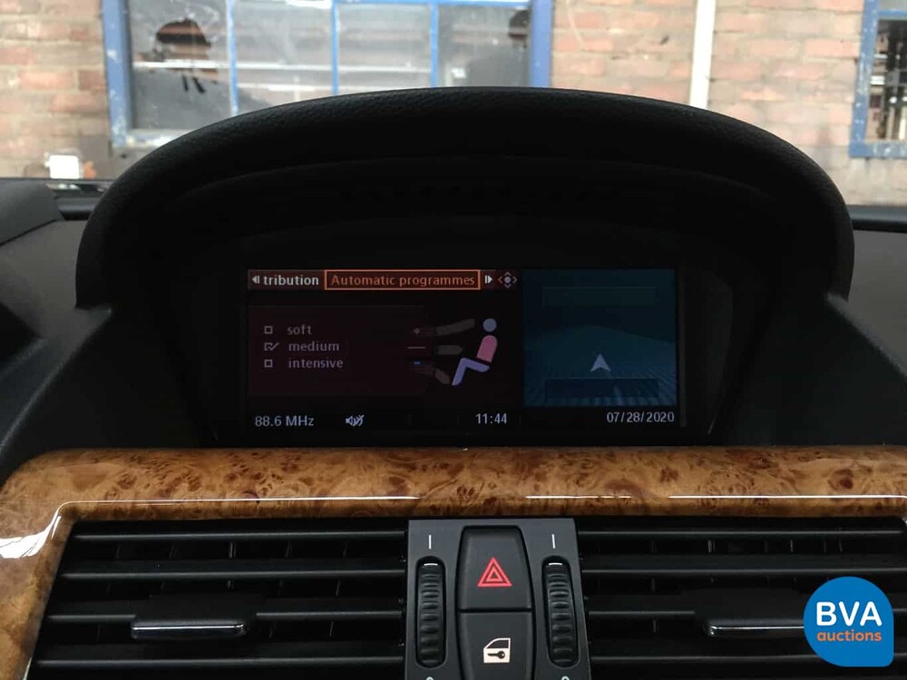 BMW 650i Coupé 4.8 V8 367 PS E63 2009 HUD Nightvision 2009.