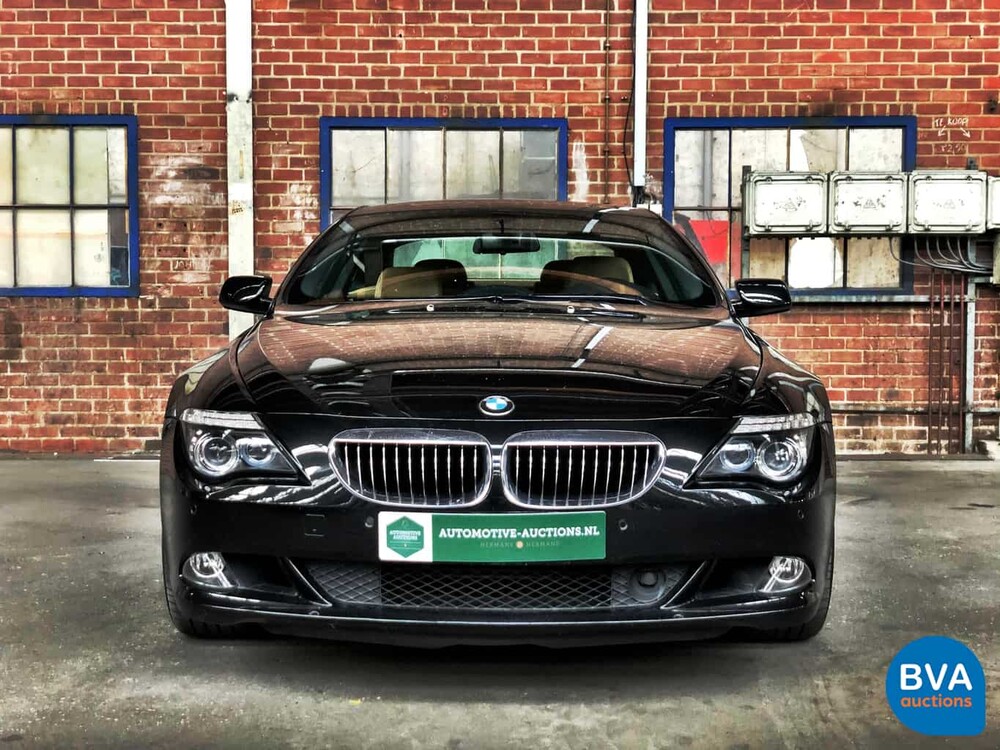 BMW 650i Coupé 4.8 V8 367 PS E63 2009 HUD Nightvision 2009.