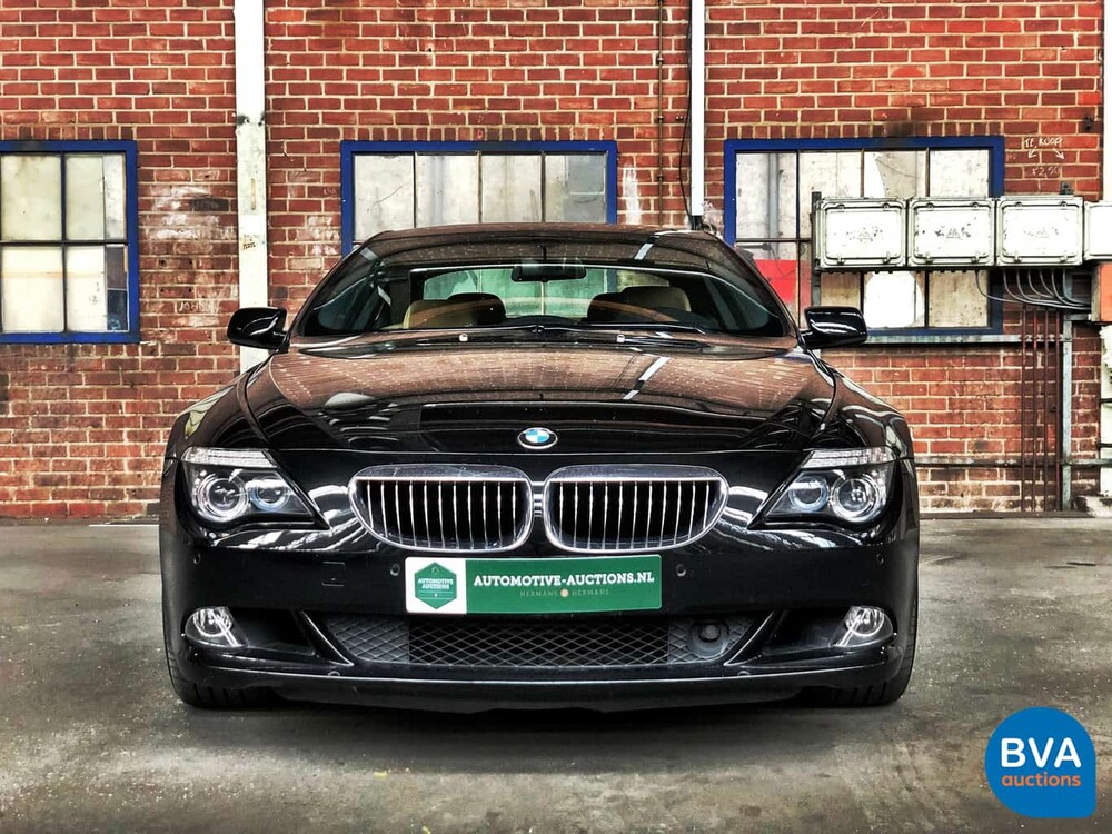 BMW 650i Coupé 4.8 V8 367 PS E63 2009 HUD Nightvision 2009.