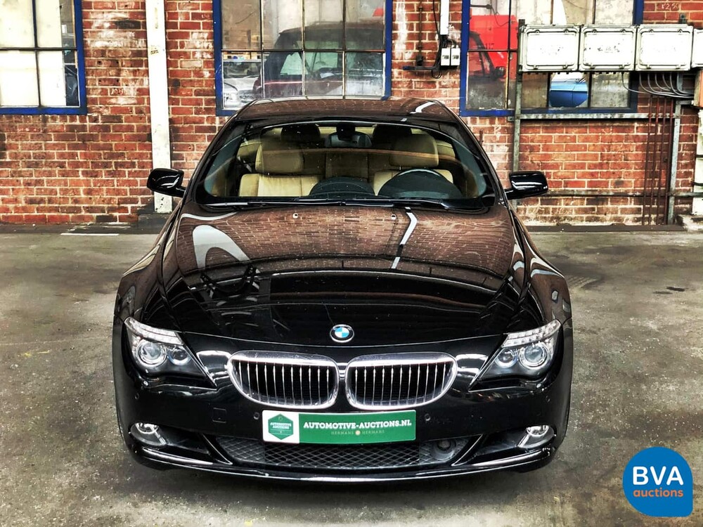 BMW 650i Coupé 4.8 V8 367 PS E63 2009 HUD Nightvision 2009.