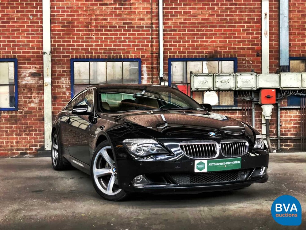 BMW 650i Coupé 4.8 V8 367 PS E63 2009 HUD Nightvision 2009.