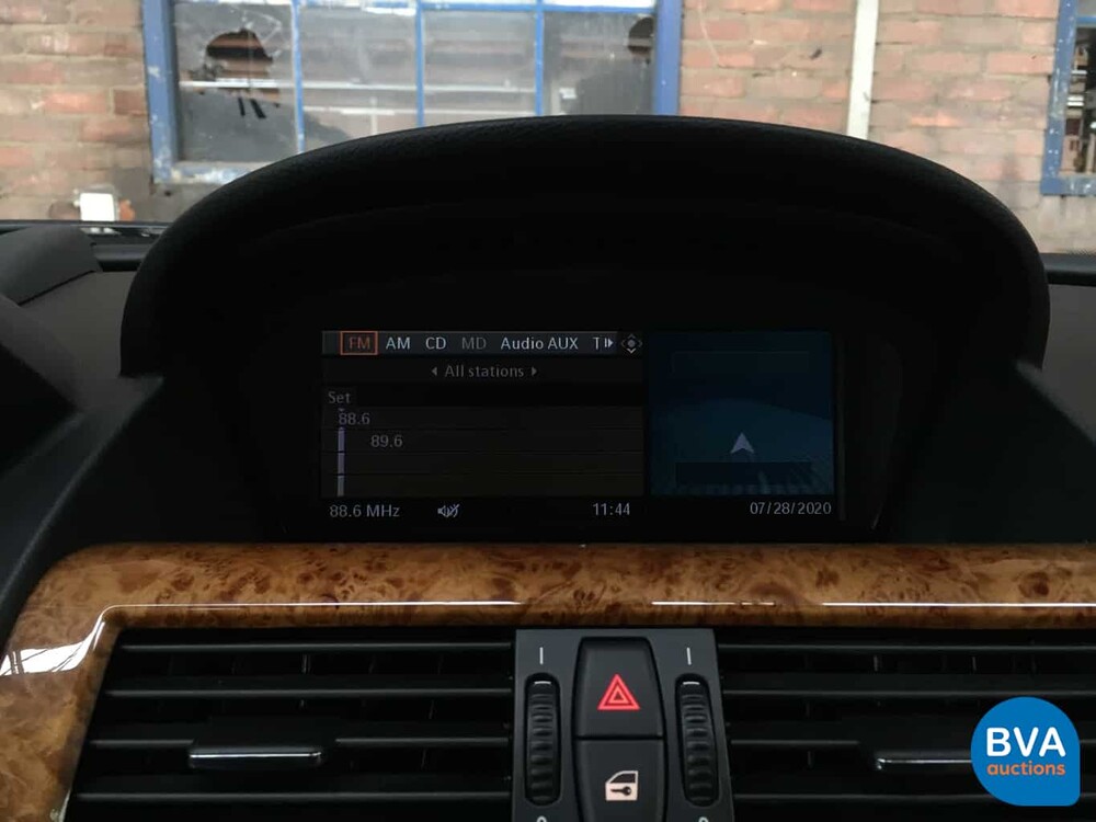 BMW 650i Coupé 4.8 V8 367 PS E63 2009 HUD Nightvision 2009.