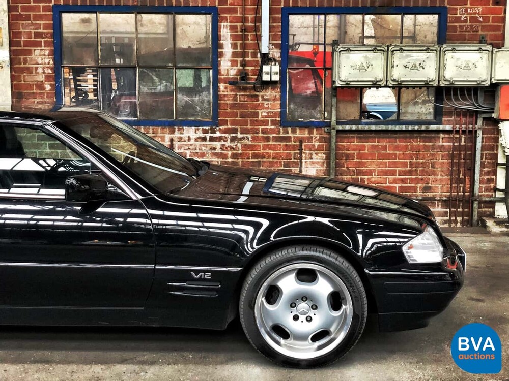 Mercedes-Benz SL600 6.0 V12 SL-Klasse Roadster Cabriolet Original NL, NL-GN-62.
