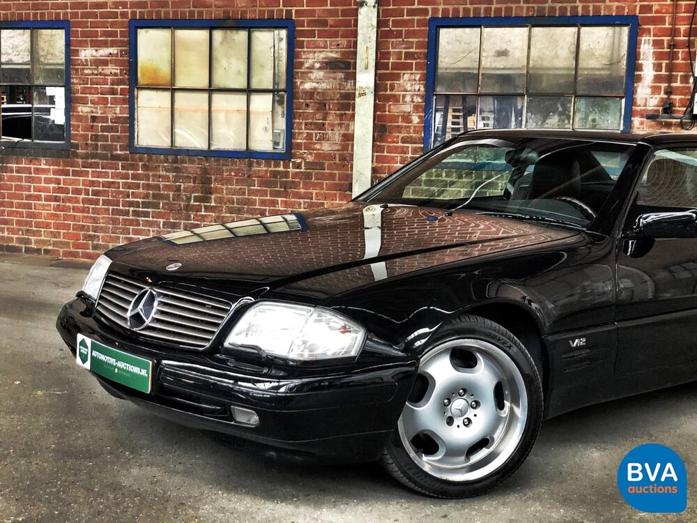Mercedes-Benz SL600 6.0 V12 SL-Klasse Roadster Cabriolet Original NL, NL-GN-62.