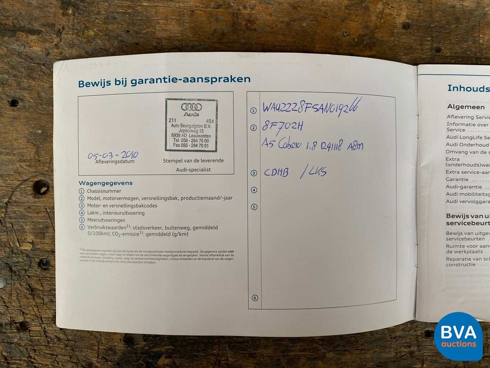 Audi A5 Cabriolet 1.8 TFSI S-Line 160 PS 2010, 36-NTB-8.