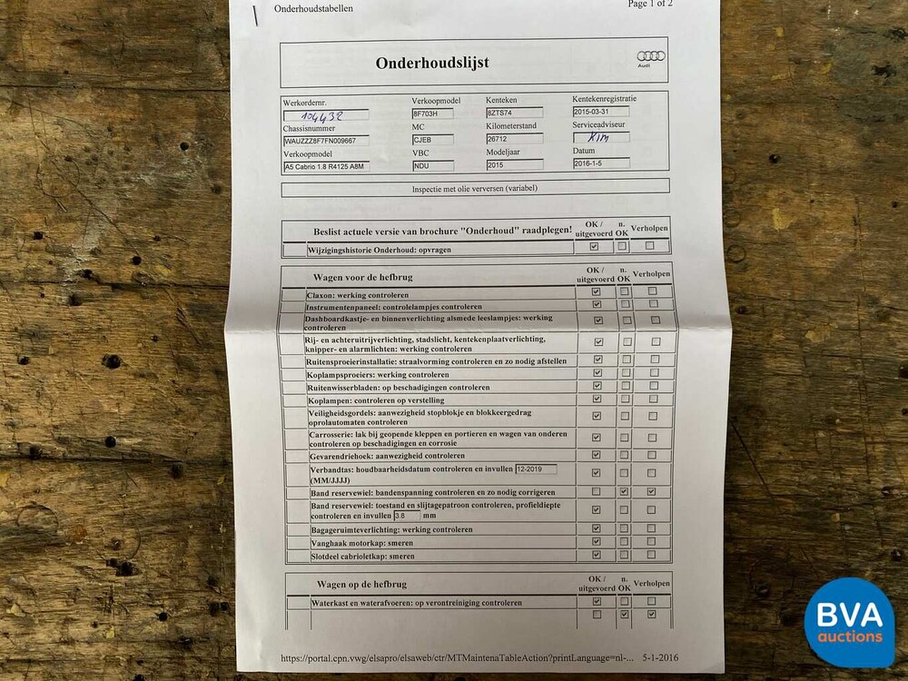 Audi A5 Cabriolet S-Line 1.8 TFSI Sport Ed. 170 PS Facelift 2015, 8-ZTS-74.