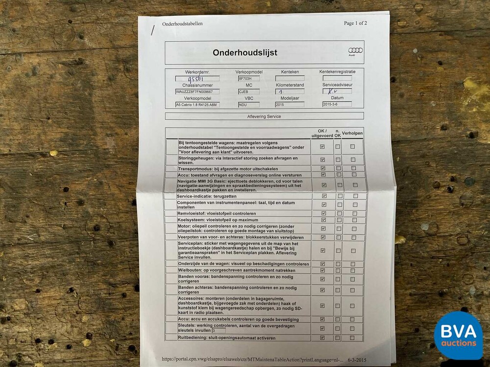 Audi A5 Cabriolet S-Line 1.8 TFSI Sport Ed. 170 PS Facelift 2015, 8-ZTS-74.