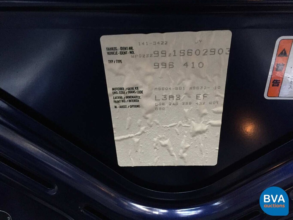 Porsche 911 Carrera 4 3.4 300hp 996 2001 -Youngtimer-.