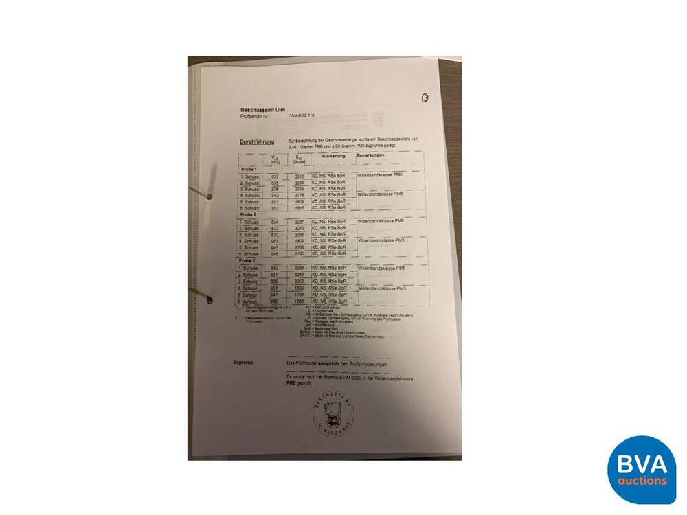 Mercedes-Benz G500 -B6/7 Gepantserd- 296pk 2001